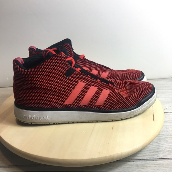 Adidas Veritas Men´s Mid Shoes Red-White B24559 Sz 12...